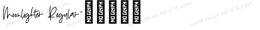 Moonlighter Regular字体转换